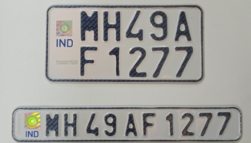 book my hsrp no plate